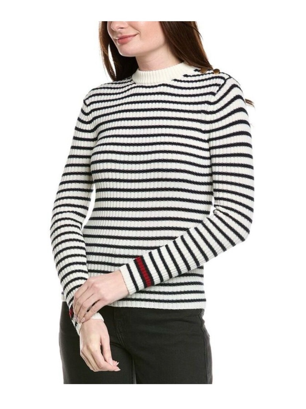 NWT Maxmara Lari Wool Strips Sweater -size S